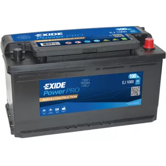 Batterie de démarrage EXIDE EJ1000