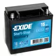 EXIDE EK151 - Batterie de démarrage