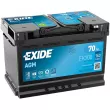 EXIDE EK700 - Batterie de démarrage