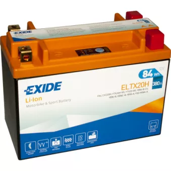 Batterie de démarrage EXIDE ELTX20H
