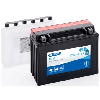 Batterie de démarrage Start & Stop EXIDE ETX24HL-BS