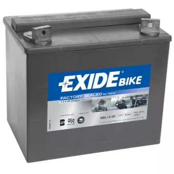 Batterie de démarrage EXIDE GEL12-30
