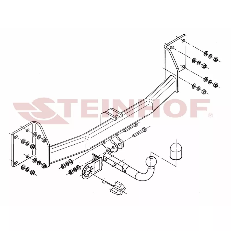 Dispositif d'attelage STEINHOF B-062 - Visuel 1