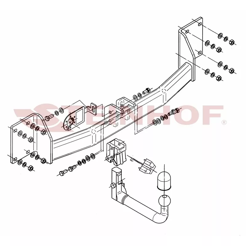 Dispositif d'attelage STEINHOF B-063 - Visuel 1