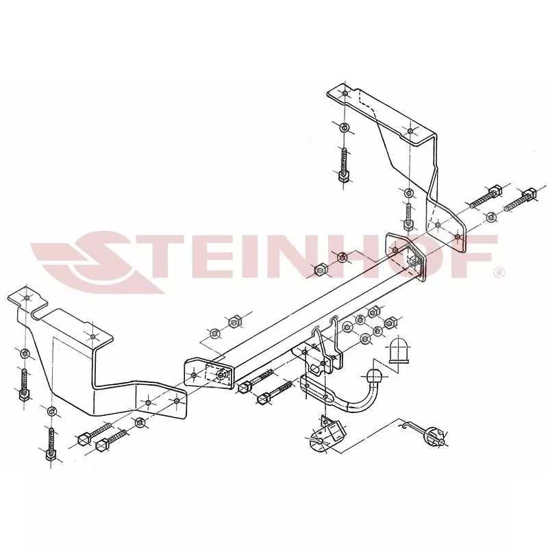 Dispositif d'attelage STEINHOF C-027 - Visuel 1