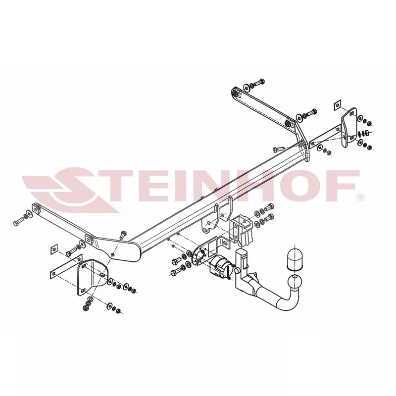 Dispositif d'attelage STEINHOF F-202 - Visuel 1