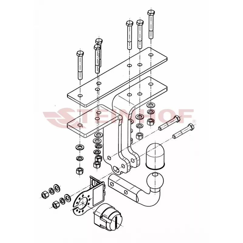 Dispositif d'attelage STEINHOF N-080 - Visuel 1