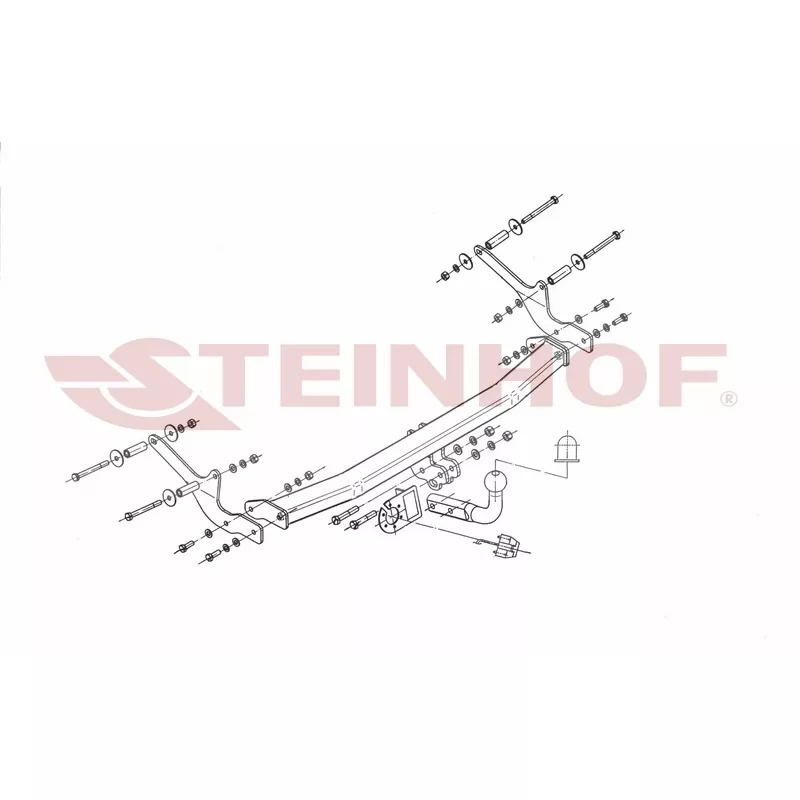 Dispositif d'attelage STEINHOF R-022 - Visuel 1