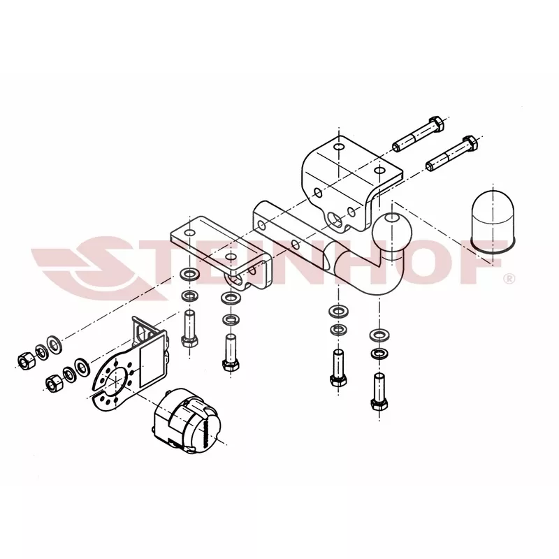 Dispositif d'attelage STEINHOF V-020 - Visuel 1