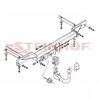 Dispositif d'attelage STEINHOF C-261