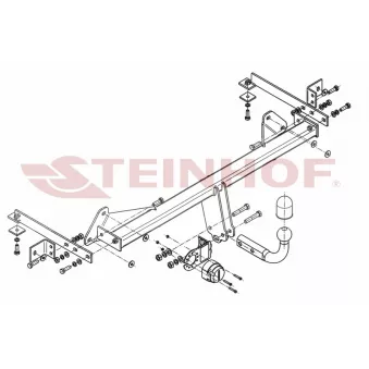 Dispositif d'attelage STEINHOF F-045