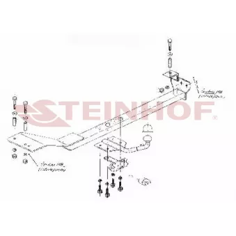 Dispositif d'attelage STEINHOF F-050