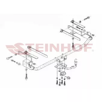 Dispositif d'attelage STEINHOF F-135