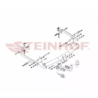 Dispositif d'attelage STEINHOF F-148
