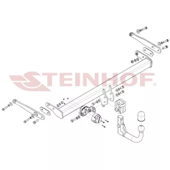 Dispositif d'attelage STEINHOF F-218