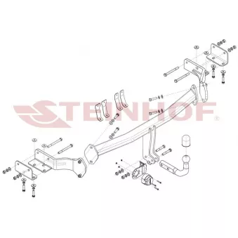Dispositif d'attelage STEINHOF H-229
