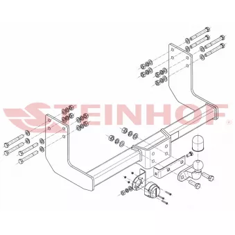 Dispositif d'attelage STEINHOF H-237
