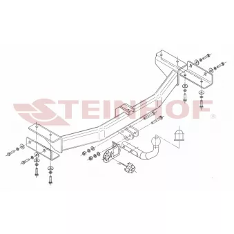 Dispositif d'attelage STEINHOF H-247