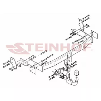 Dispositif d'attelage STEINHOF K-013 pour KIA SORENTO 2.4 - 139cv