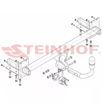 Dispositif d'attelage STEINHOF K-020