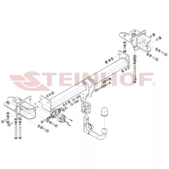 Dispositif d'attelage STEINHOF L-107 pour LAND ROVER DISCOVERY 2.0 4x4 - 300cv