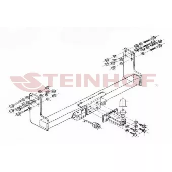 Dispositif d'attelage STEINHOF M-225
