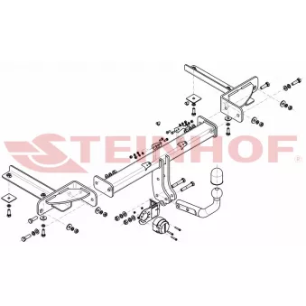 Dispositif d'attelage STEINHOF O-103