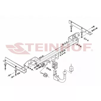 Dispositif d'attelage STEINHOF O-143