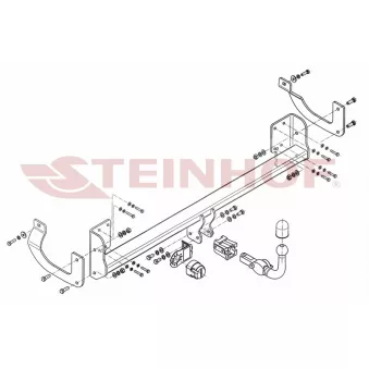 Dispositif d'attelage STEINHOF P-041