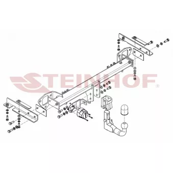 Dispositif d'attelage STEINHOF S-365 pour SUBARU FORESTER 2.0 - 150cv