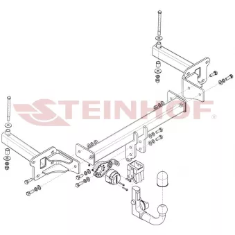 Dispositif d'attelage STEINHOF S-423