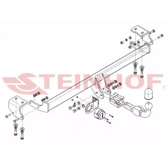 Dispositif d'attelage STEINHOF [T-131]