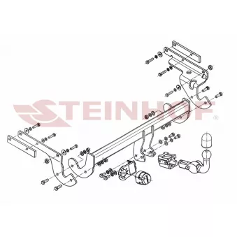 Dispositif d'attelage STEINHOF T-228 pour MINI MINI 1.0 VVT-i - 69cv
