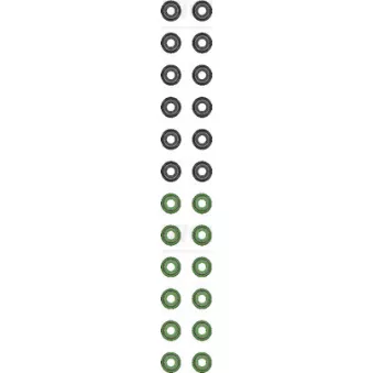 Jeu de joints d'étanchéité, tige de soupape VICTOR REINZ 12-10695-02