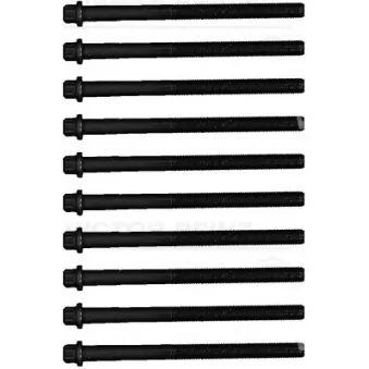 Jeu de boulons de culasse de cylindre VICTOR REINZ 14-13174-01 pour TOYOTA YARIS 1.4 D4d - 90cv