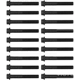 Jeu de boulons de culasse de cylindre VICTOR REINZ 14-17028-01 pour DAEWOO REXTON 2.5 DI-D - 167cv