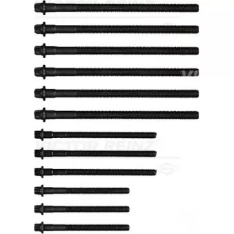 Jeu de boulons de culasse de cylindre VICTOR REINZ 14-32314-01 pour BMW Série 1 118 i - 129cv