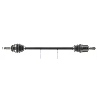 Arbre de transmission avant droit CEVAM 7386Z pour OPEL VIVARO 2.0 - 141cv
