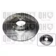 QUINTON HAZELL BDC1019 - Jeu de 2 disques de frein avant