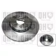 QUINTON HAZELL BDC5143 - Jeu de 2 disques de frein avant