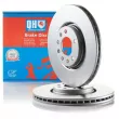 QUINTON HAZELL BDC5276 - Jeu de 2 disques de frein avant
