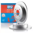 QUINTON HAZELL BDC5313 - Jeu de 2 disques de frein arrière