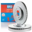QUINTON HAZELL BDC5412 - Jeu de 2 disques de frein avant