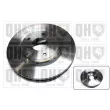 QUINTON HAZELL BDC5542 - Jeu de 2 disques de frein avant