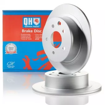 Jeu de 2 disques de frein arrière QUINTON HAZELL OEM 43206JA00A