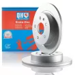 QUINTON HAZELL BDC5784 - Jeu de 2 disques de frein arrière