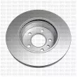 QUINTON HAZELL BDC6210 - Jeu de 2 disques de frein avant