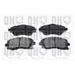 QUINTON HAZELL BP1259 - Jeu de 4 plaquettes de frein avant