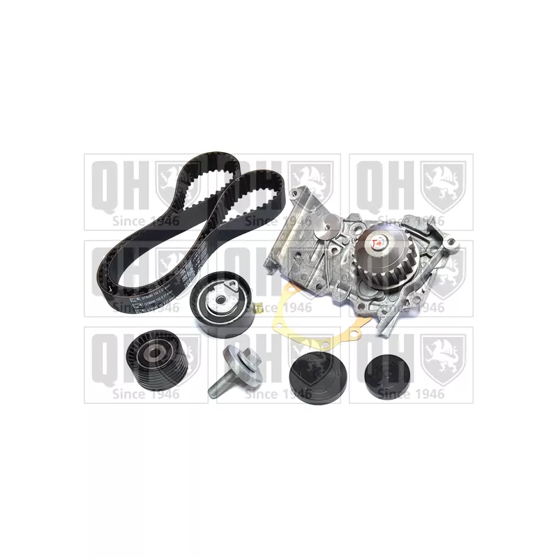 Pompe à eau + kit de courroie de distribution QUINTON HAZELL QBPK2472 - Visuel 1