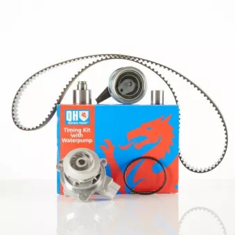 Pompe à eau + kit de courroie de distribution QUINTON HAZELL QBPK8980